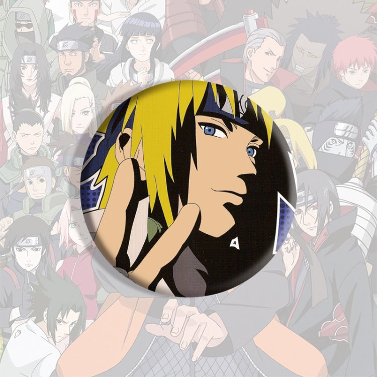 Naruto Anime tinplate brooch badge price for 5 pcs