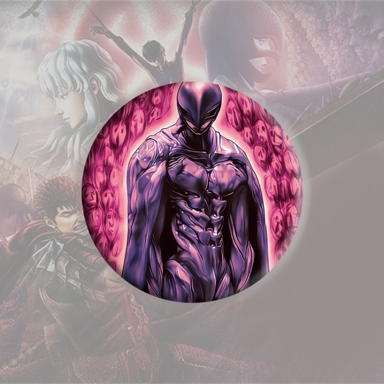 Berserk Anime tinplate brooch badge price for 5 pcs