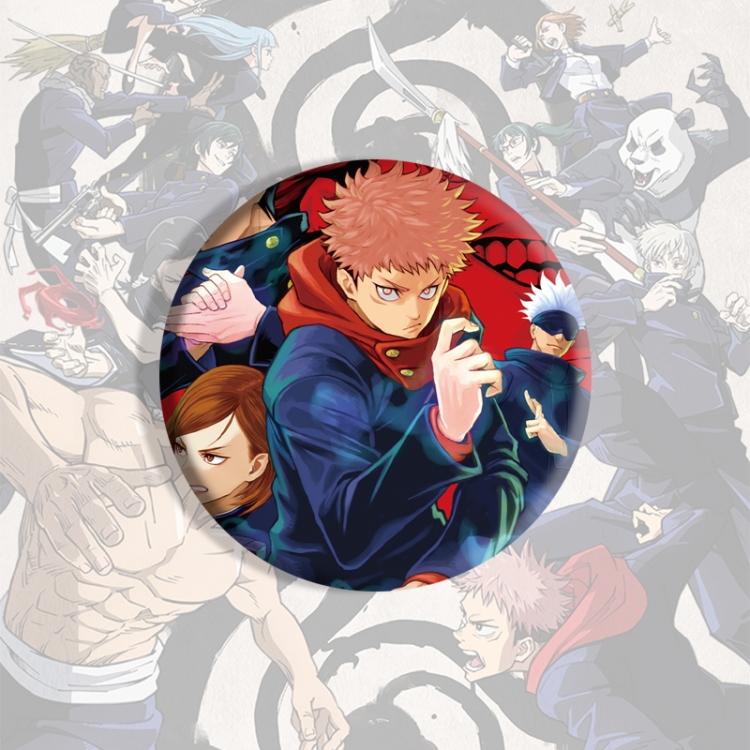 Jujutsu Kaisen Anime tinplate brooch badge price for 5 pcs