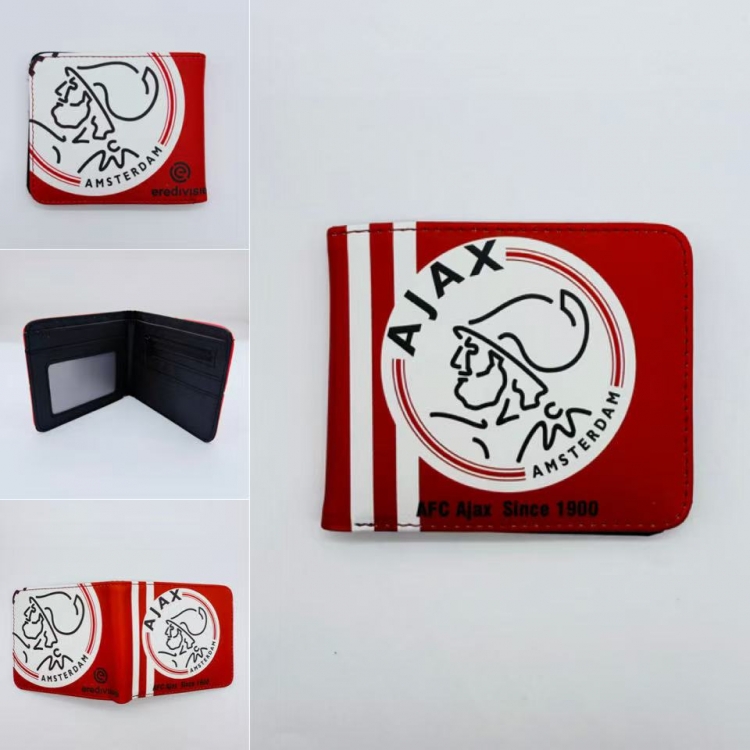 River Plate Athletic Football Club Full color Two fold short card case wallet 11X9.5CM