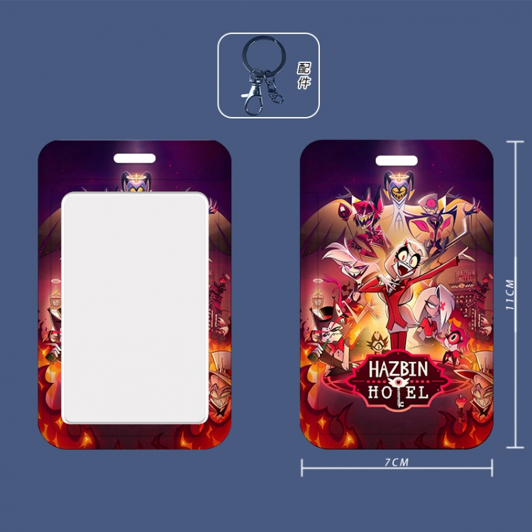 Hazbin Hotel Cartoon peripheral ID card sleeve Ferrule 11cm long 7cm wide price for 5 pcs