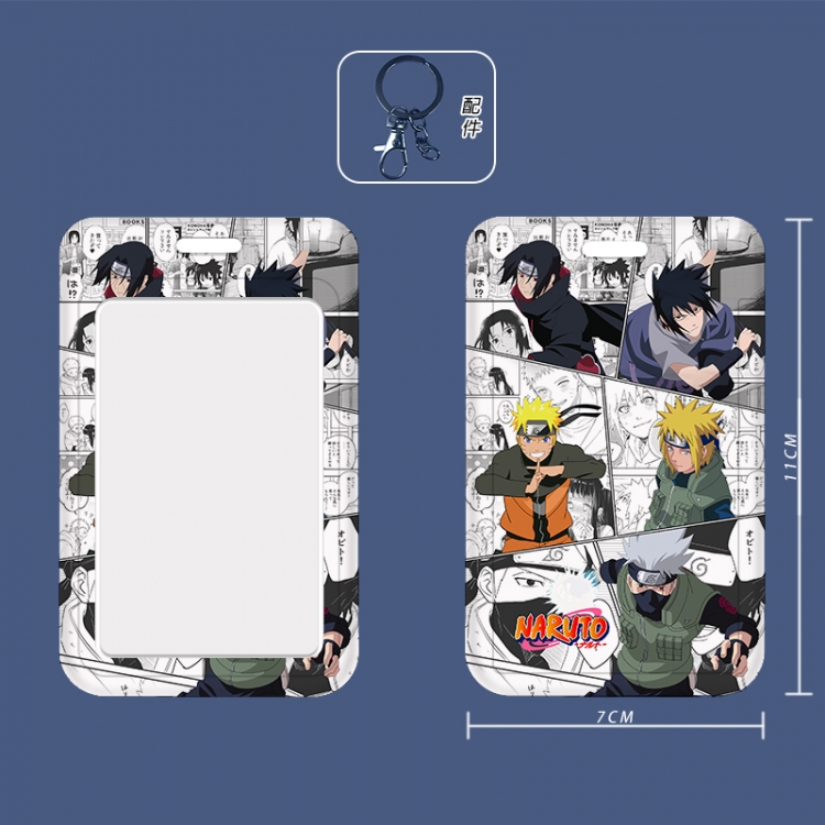 Naruto Cartoon peripheral ID card sleeve Ferrule 11cm long 7cm wide price for 5 pcs