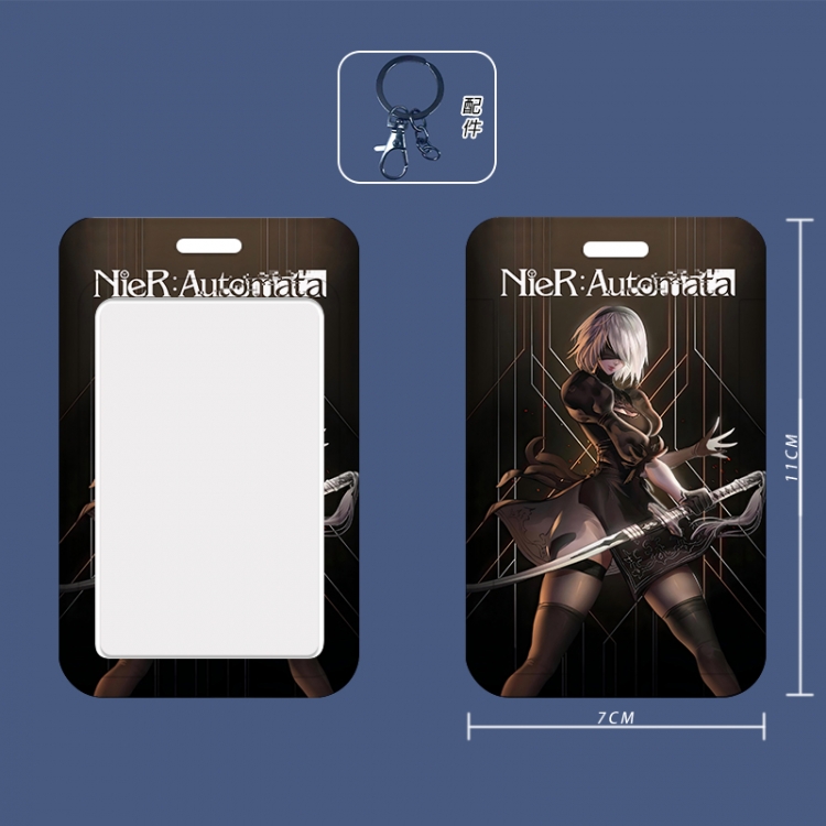 NieR:Automata Cartoon peripheral ID card sleeve Ferrule 11cm long 7cm wide price for 5 pcs