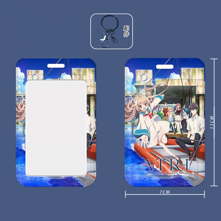 ATRI -My Dear Moments Cartoon peripheral ID card sleeve Ferrule 11cm long 7cm wide price for 5 pcs