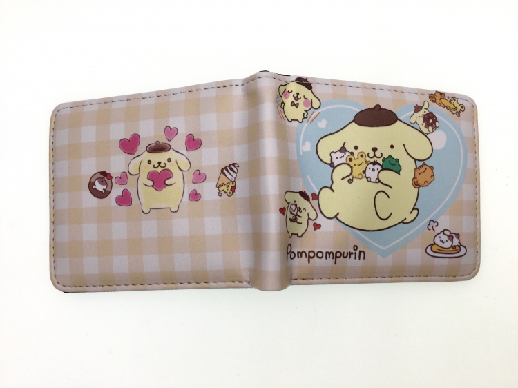 Cinnamoroll Anime two fold  Short wallet 11X9.5CM 60G  B-1804