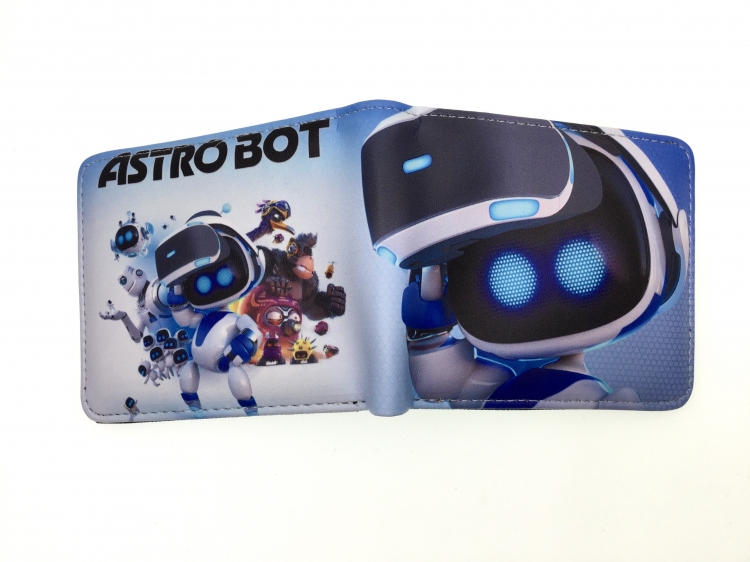 AstroBot Anime two fold  Short wallet 11X9.5CM 60G  B-1775