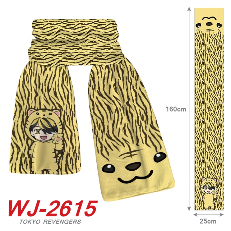 Tokyo Revengers Anime Plush Impression Scarf Neck 25x160cm WJ-2615