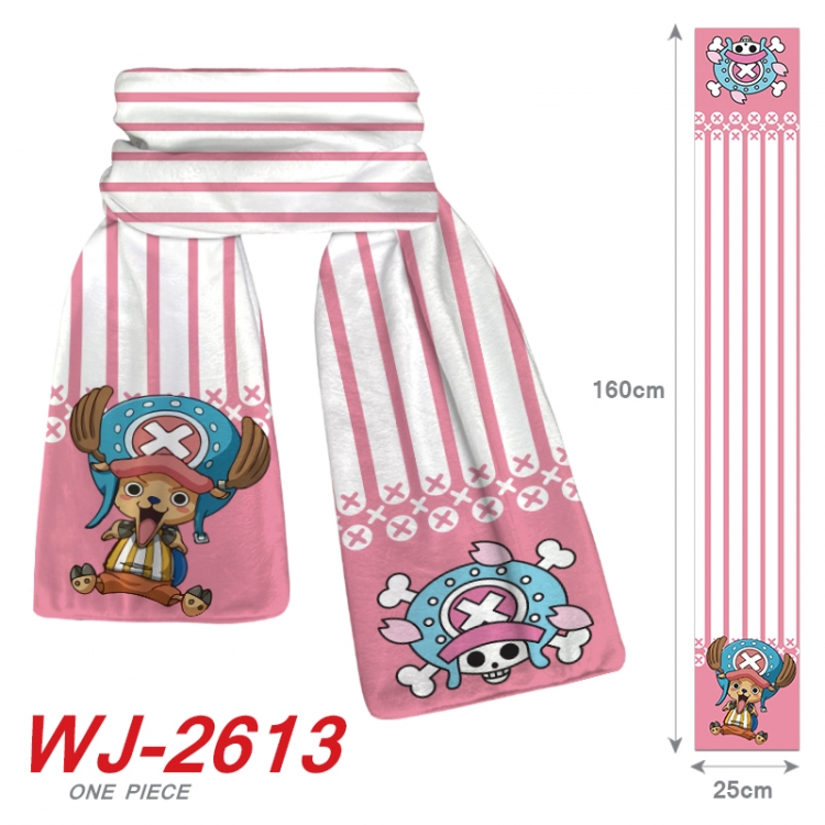 One Piece Anime Plush Impression Scarf Neck 25x160cm WJ-2613