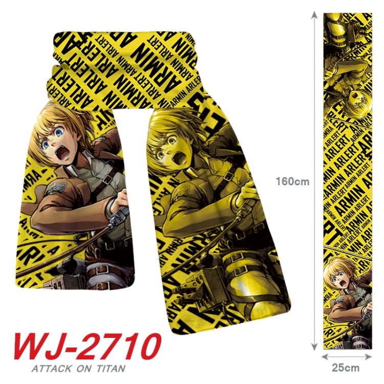 Shingeki no Kyojin Anime Plush Impression Scarf Neck 25x160cm  WJ-2710