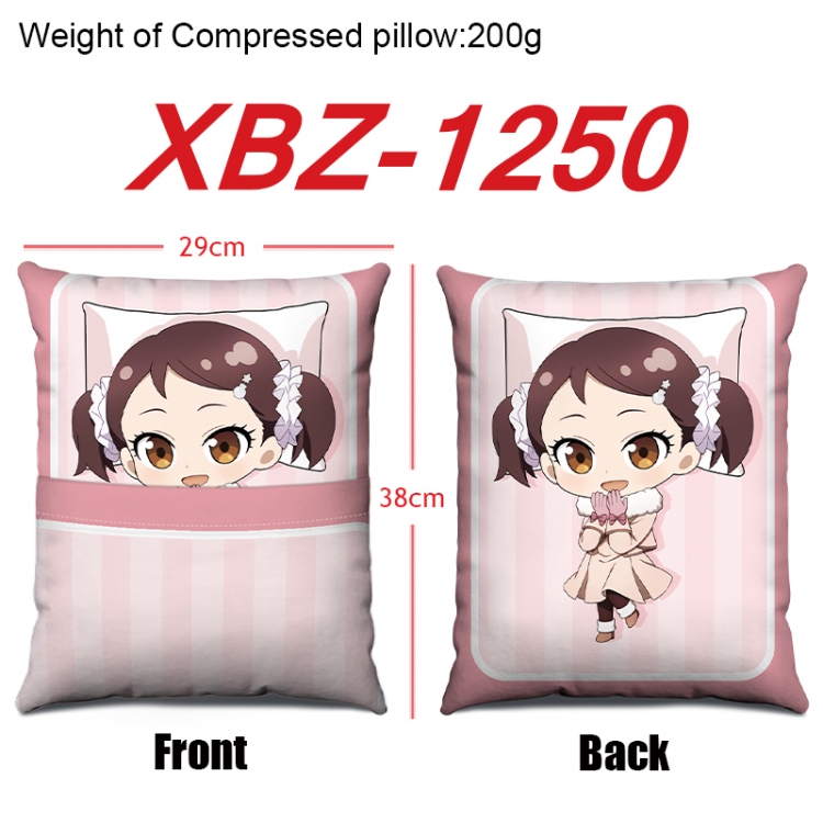 SPY×FAMILY Anime Square Crystal Velvet Pillow 29X38cm  XBZ-1250