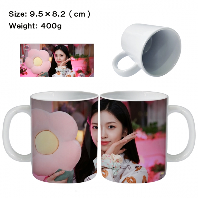 IVE Anime peripheral ceramic cup tea cup drinking cup 9.5X8.2cm