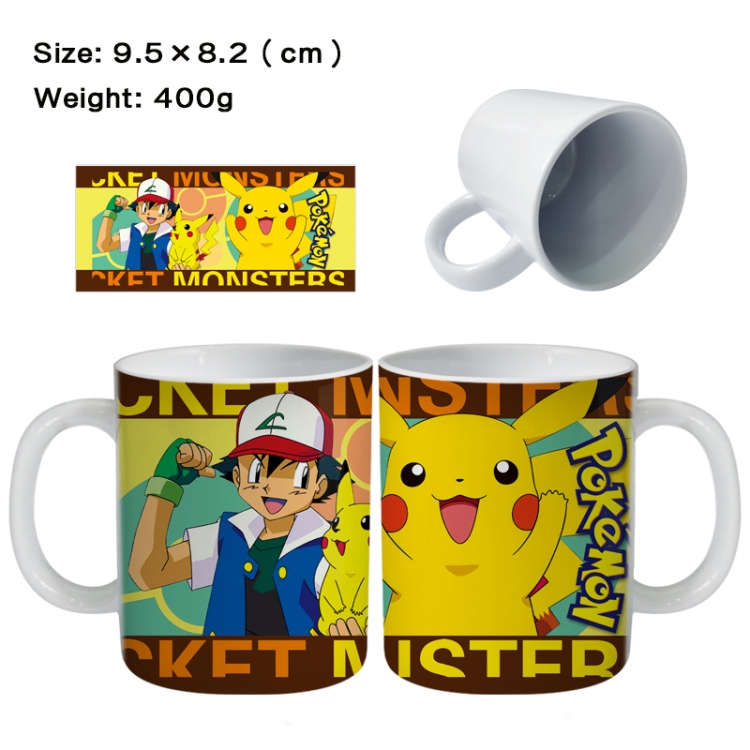 Pokemon Anime peripheral ceramic cup tea cup drinking cup 9.5X8.2cm