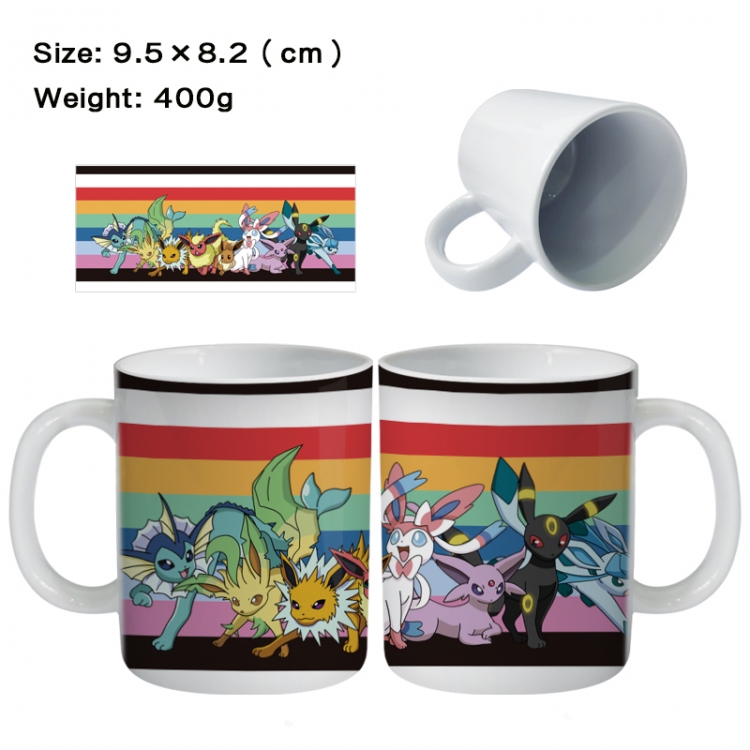 Pokemon Anime peripheral ceramic cup tea cup drinking cup 9.5X8.2cm