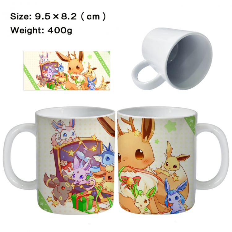 Pokemon Anime peripheral ceramic cup tea cup drinking cup 9.5X8.2cm