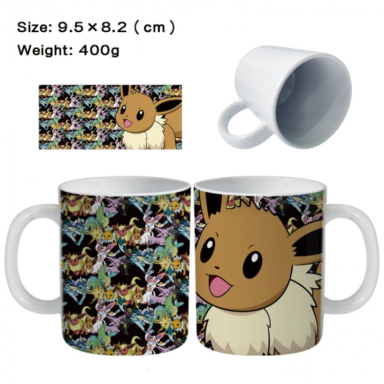 Pokemon Anime peripheral ceramic cup tea cup drinking cup 9.5X8.2cm