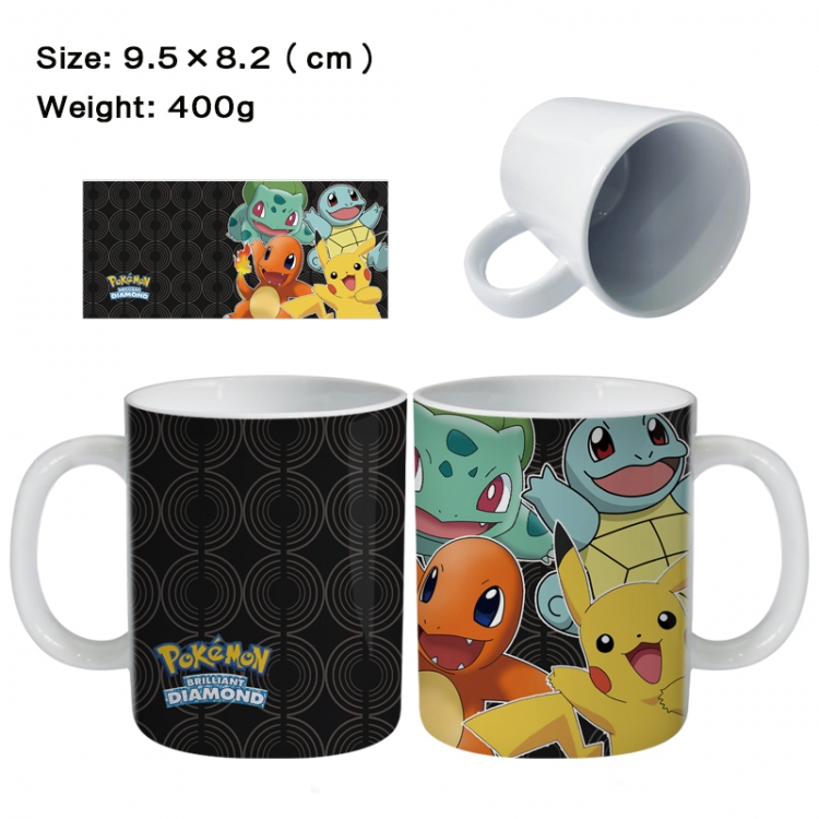 Pokemon Anime peripheral ceramic cup tea cup drinking cup 9.5X8.2cm