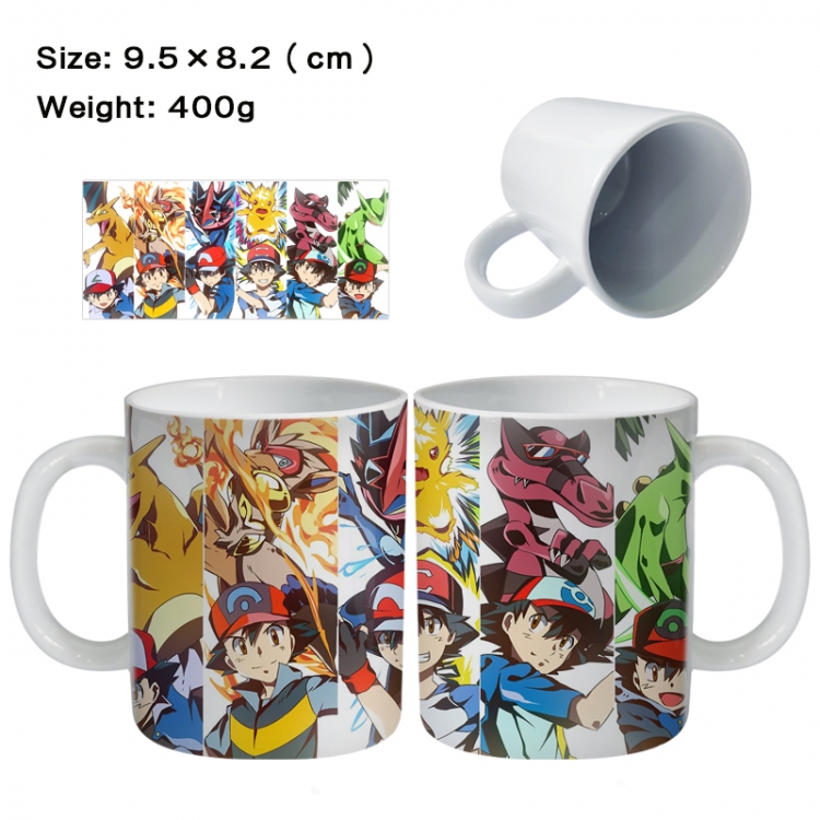 Pokemon Anime peripheral ceramic cup tea cup drinking cup 9.5X8.2cm