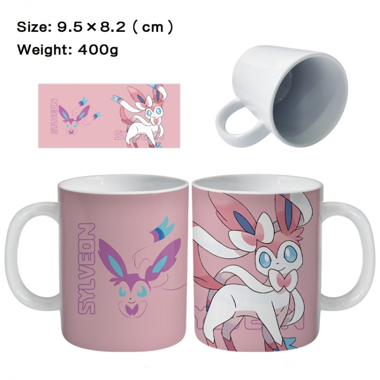 Pokemon Anime peripheral ceramic cup tea cup drinking cup 9.5X8.2cm