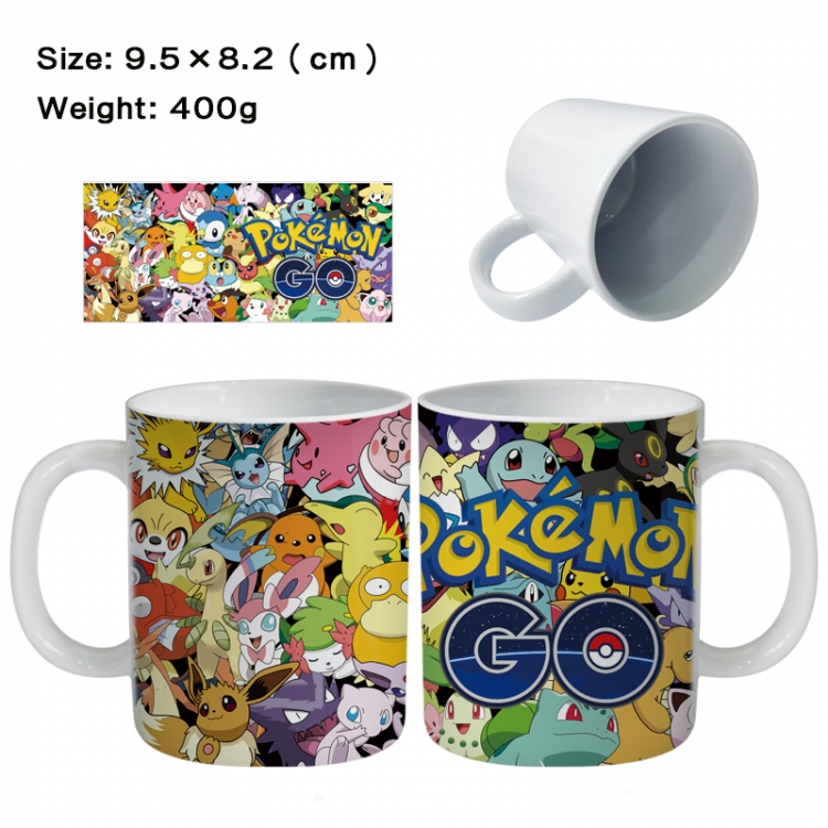 Pokemon Anime peripheral ceramic cup tea cup drinking cup 9.5X8.2cm