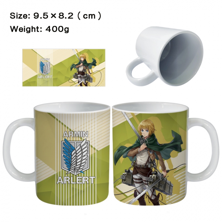 Shingeki no Kyojin Anime peripheral ceramic cup tea cup drinking cup 9.5X8.2cm