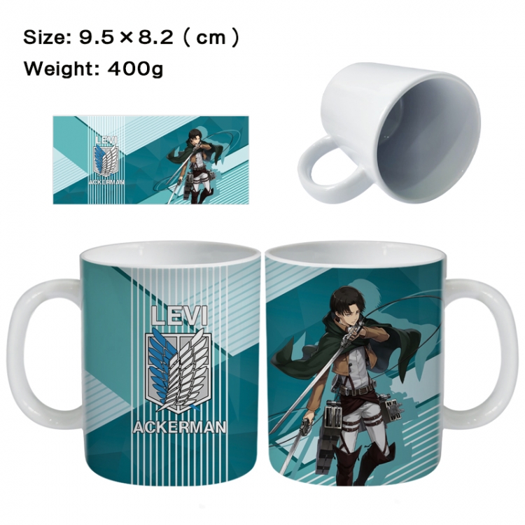 Shingeki no Kyojin Anime peripheral ceramic cup tea cup drinking cup 9.5X8.2cm