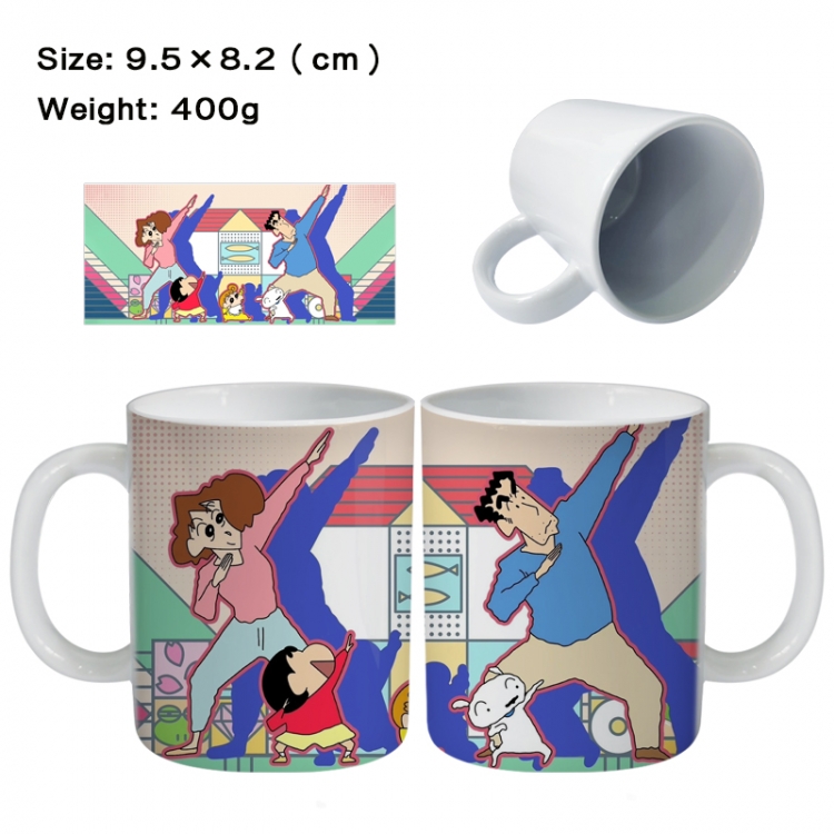 CrayonShin Anime peripheral ceramic cup tea cup drinking cup 9.5X8.2cm