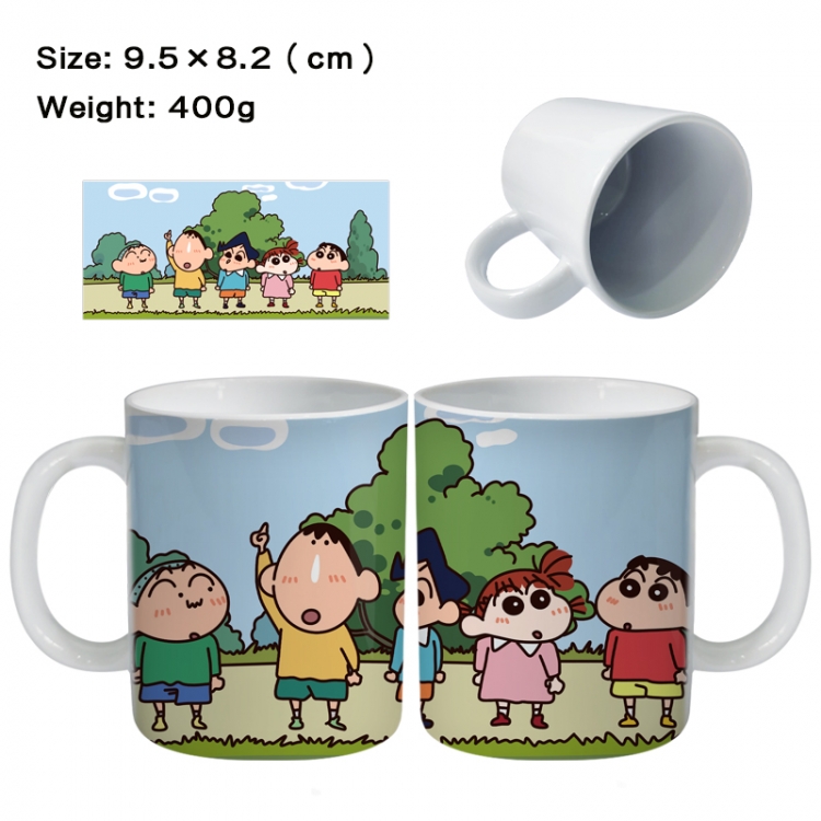 CrayonShin Anime peripheral ceramic cup tea cup drinking cup 9.5X8.2cm