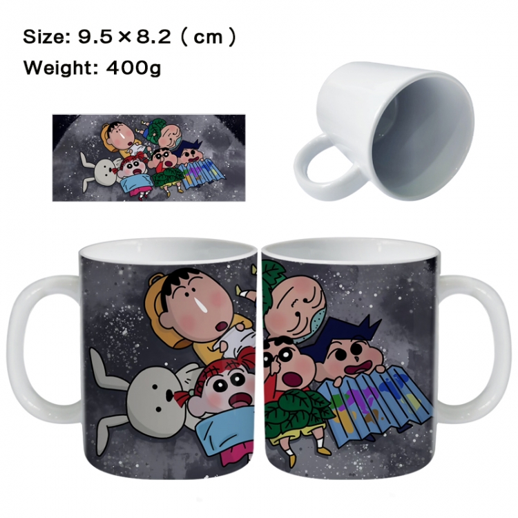 CrayonShin Anime peripheral ceramic cup tea cup drinking cup 9.5X8.2cm