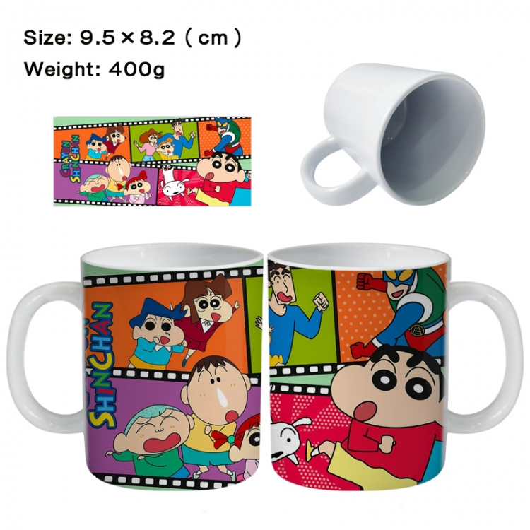 CrayonShin Anime peripheral ceramic cup tea cup drinking cup 9.5X8.2cm