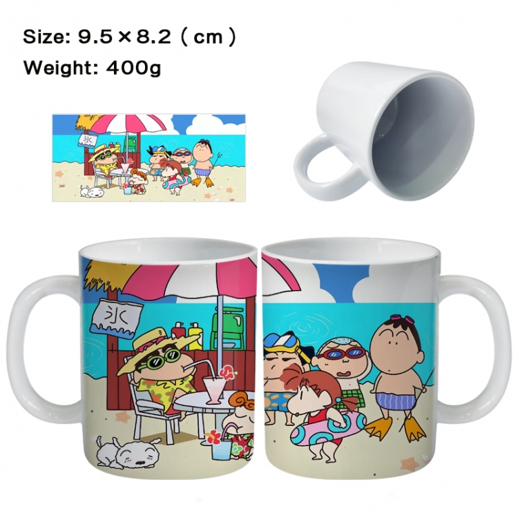 CrayonShin Anime peripheral ceramic cup tea cup drinking cup 9.5X8.2cm