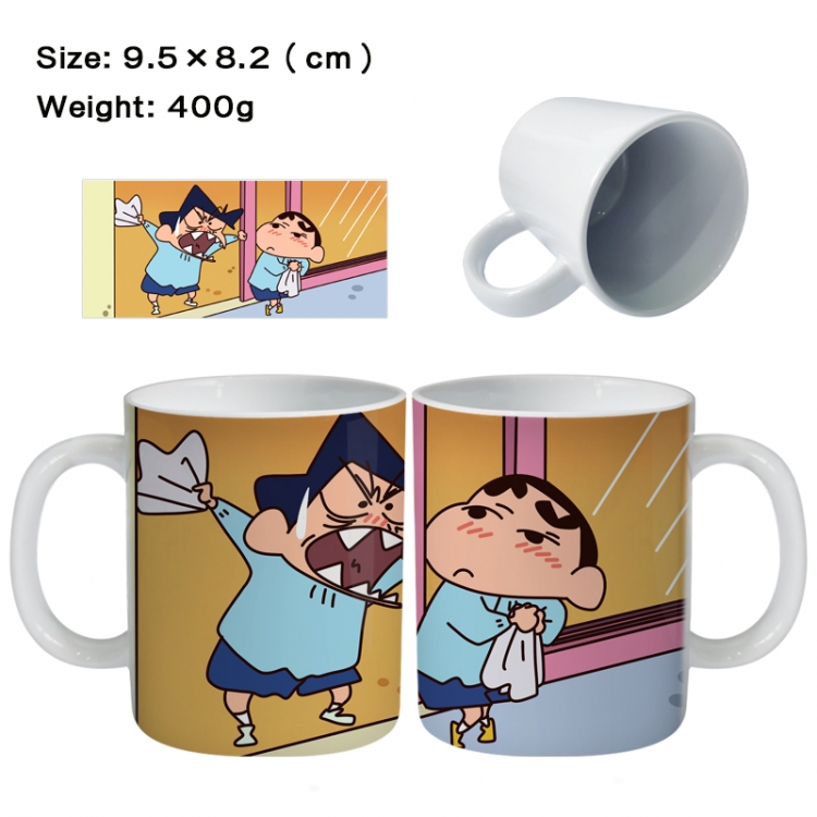 CrayonShin Anime peripheral ceramic cup tea cup drinking cup 9.5X8.2cm