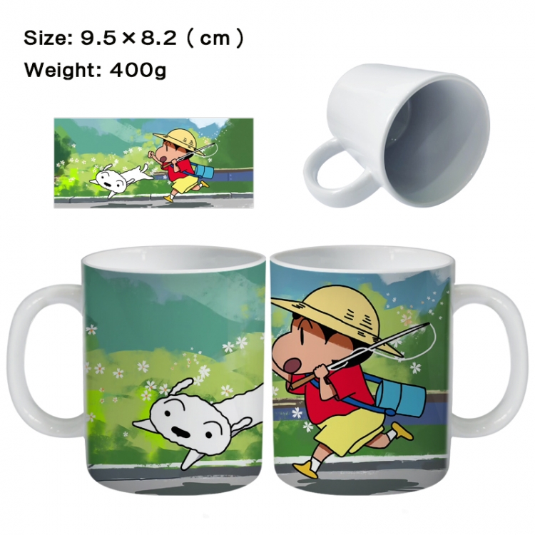 CrayonShin Anime peripheral ceramic cup tea cup drinking cup 9.5X8.2cm