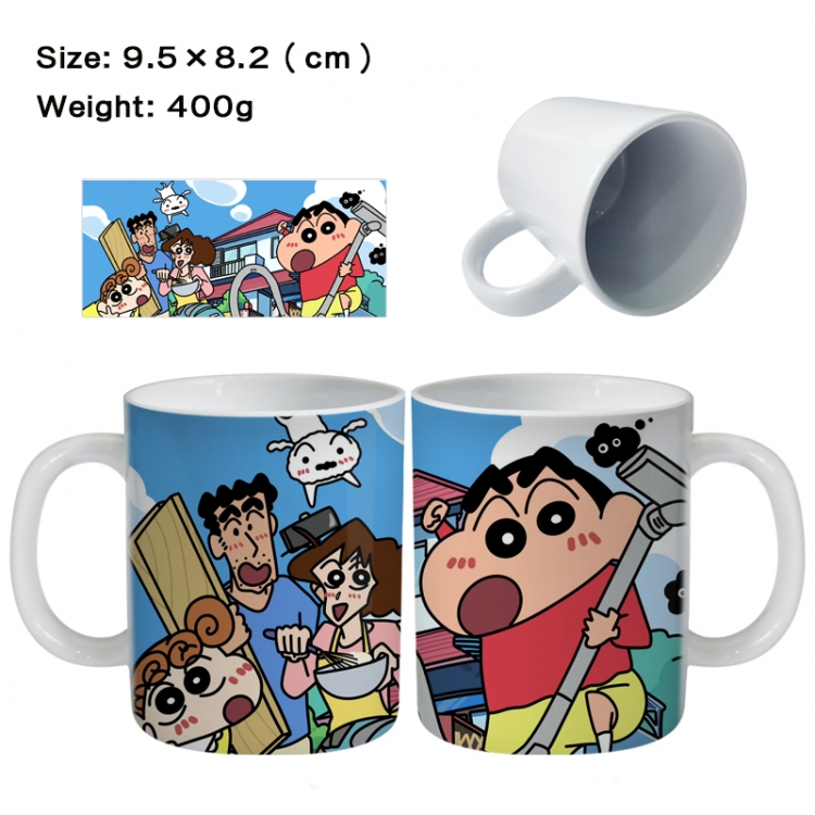 CrayonShin Anime peripheral ceramic cup tea cup drinking cup 9.5X8.2cm