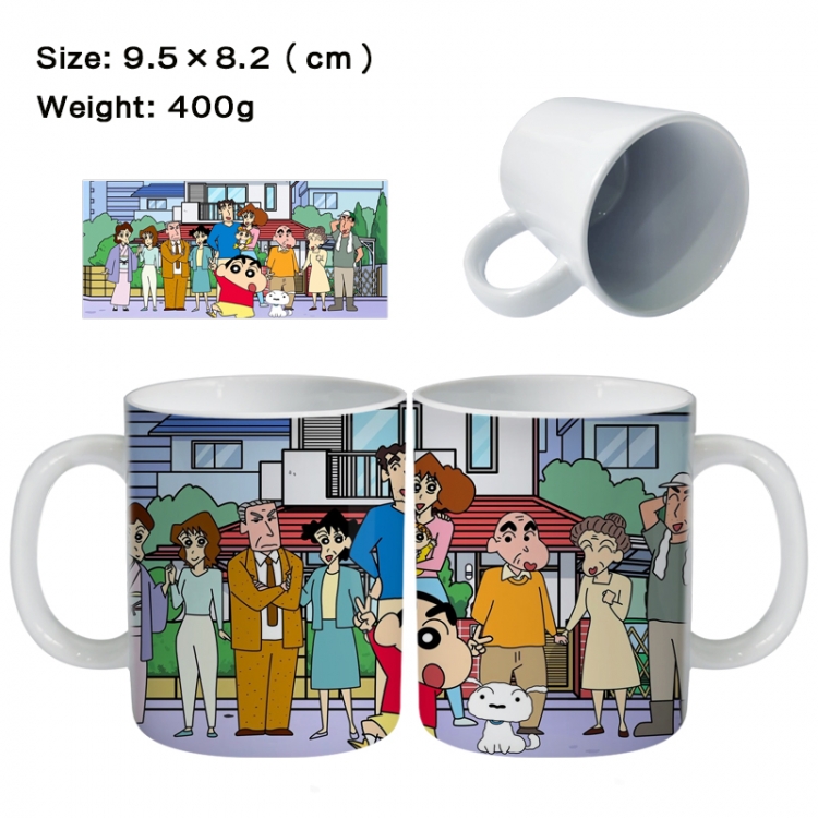 CrayonShin Anime peripheral ceramic cup tea cup drinking cup 9.5X8.2cm