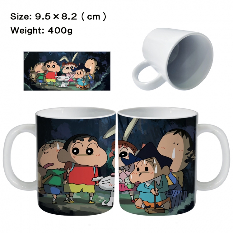 CrayonShin Anime peripheral ceramic cup tea cup drinking cup 9.5X8.2cm