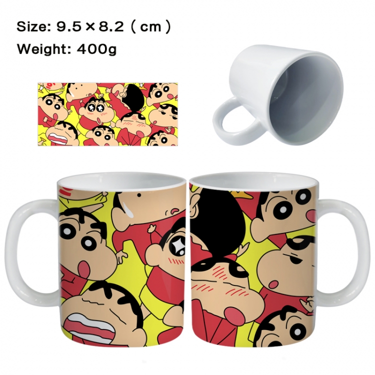 CrayonShin Anime peripheral ceramic cup tea cup drinking cup 9.5X8.2cm