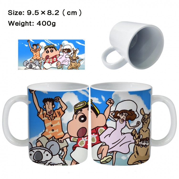 CrayonShin Anime peripheral ceramic cup tea cup drinking cup 9.5X8.2cm