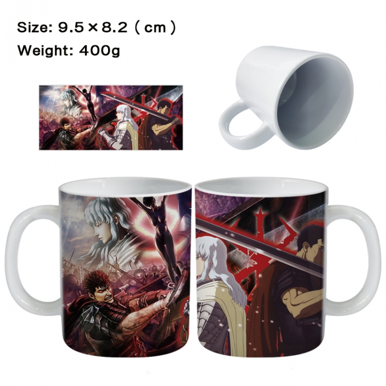 Berserk Anime peripheral ceramic cup tea cup drinking cup 9.5X8.2cm