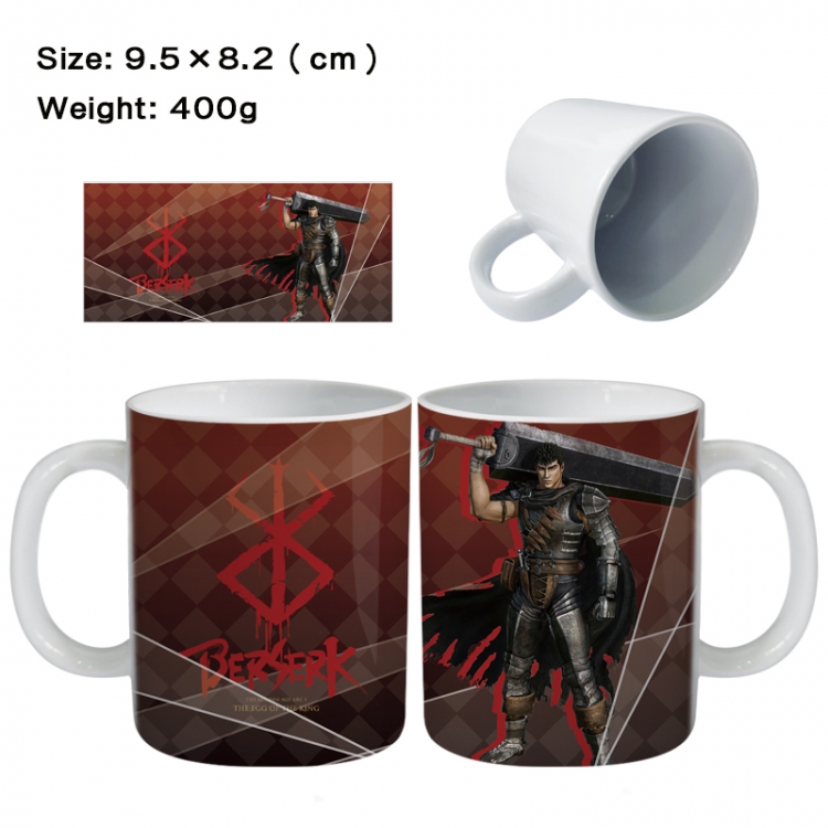 Berserk Anime peripheral ceramic cup tea cup drinking cup 9.5X8.2cm