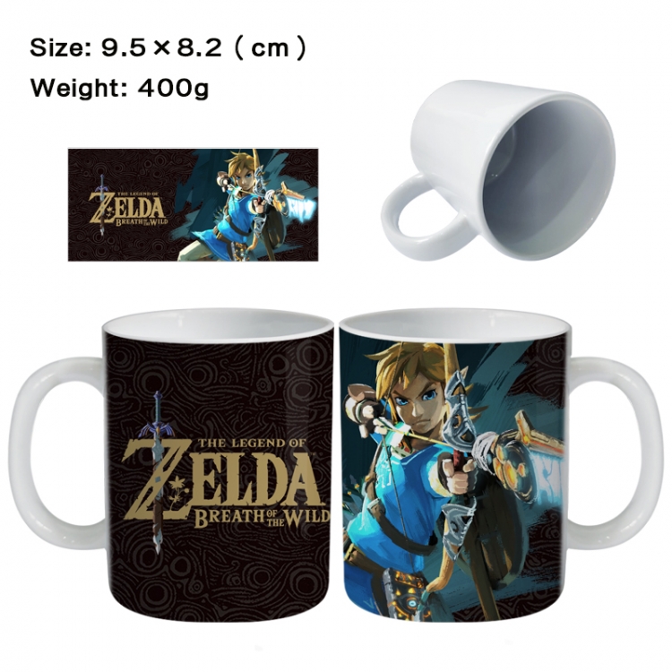 The Legend of Zelda Anime peripheral ceramic cup tea cup drinking cup 9.5X8.2cm