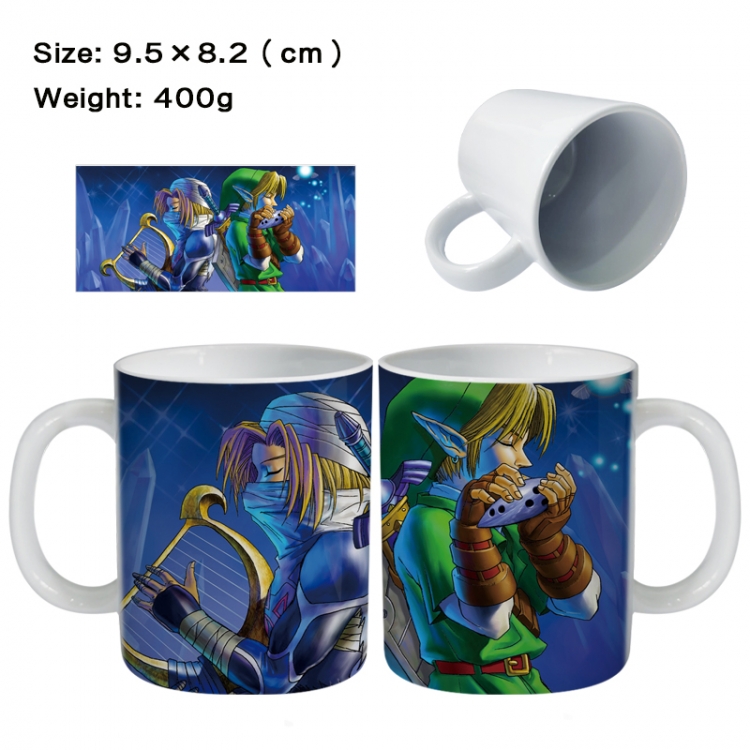 The Legend of Zelda Anime peripheral ceramic cup tea cup drinking cup 9.5X8.2cm