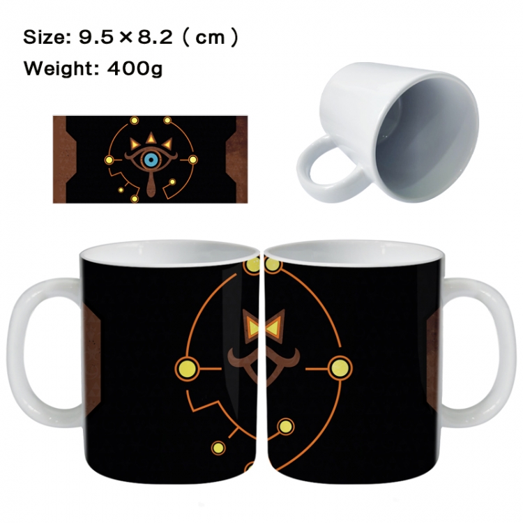 The Legend of Zelda Anime peripheral ceramic cup tea cup drinking cup 9.5X8.2cm