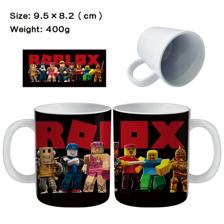 Roblox Anime peripheral ceramic cup tea cup drinking cup 9.5X8.2cm