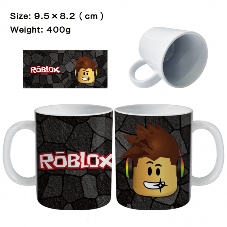 Roblox Anime peripheral ceramic cup tea cup drinking cup 9.5X8.2cm