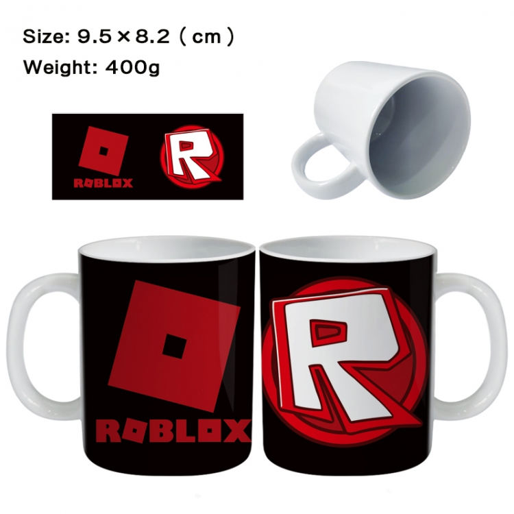 Roblox Anime peripheral ceramic cup tea cup drinking cup 9.5X8.2cm