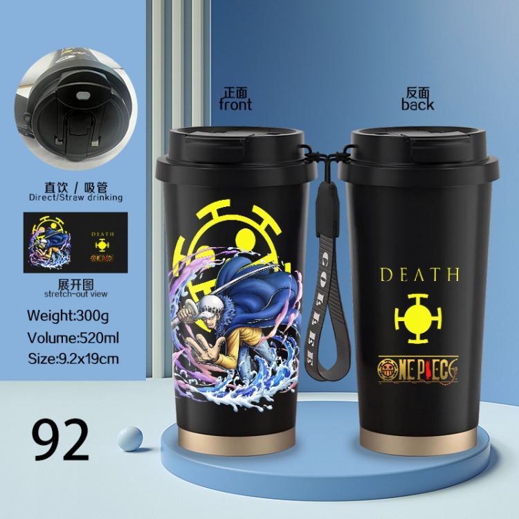 One Piece Anime peripheral stainless steel coffee cup 520ML