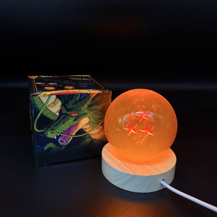 DRAGON BALL 7.6cm Samsung Dragon Ball Ball+Lamp Holder Box