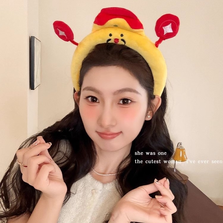 NEW YEAR Chinese style hair headband holiday headband cartoon cute hair accessory price for 2 pcs