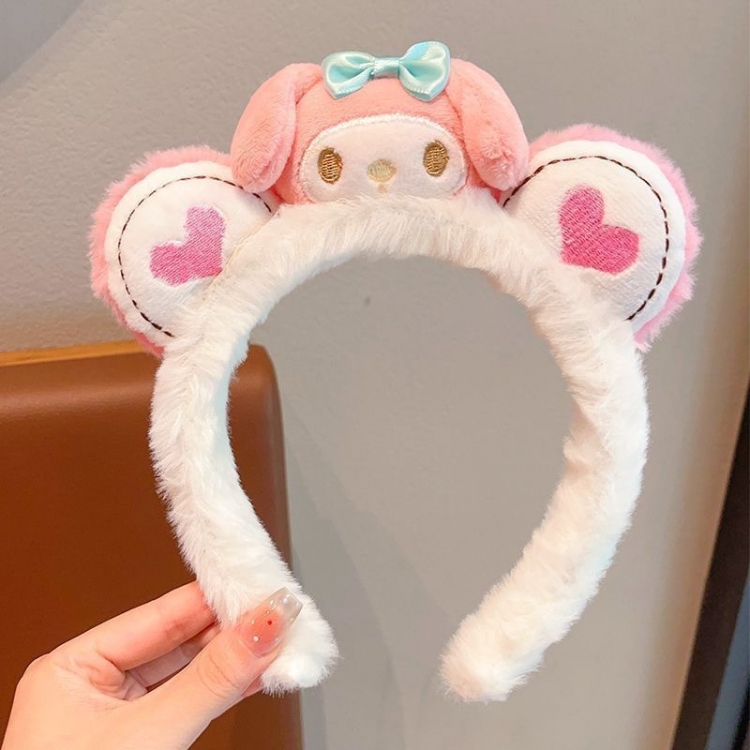 melody Cartoon doll headband cute headband plush headpiece