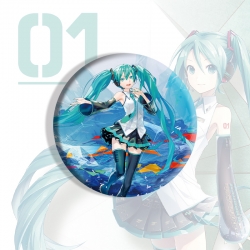 Hatsune Miku Anime tinplate br...